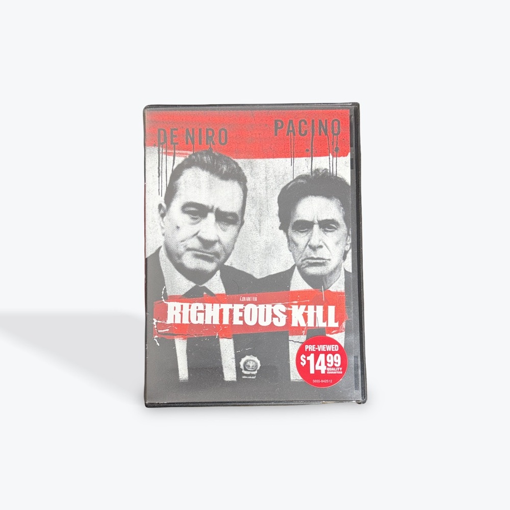 Righteous Kill dvd